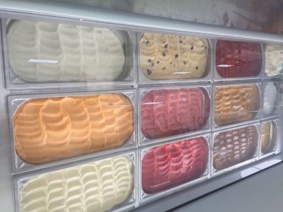 Vitrine de glaces